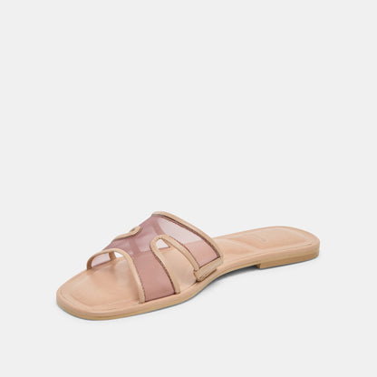 Dolce Vita Flori Light Tan Mesh Sandals