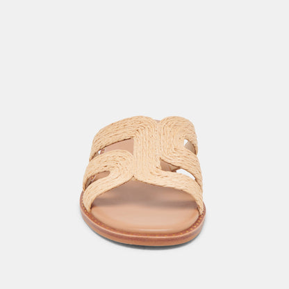 Dolce Vita EMON SANDALS LT NATURAL RAFFIA