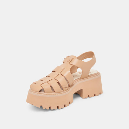 Dolce Vita LASLY TONAL SANDALS CAFE LEATHER