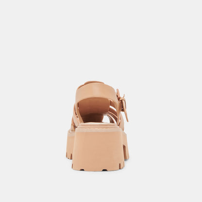 Dolce Vita LASLY TONAL SANDALS CAFE LEATHER