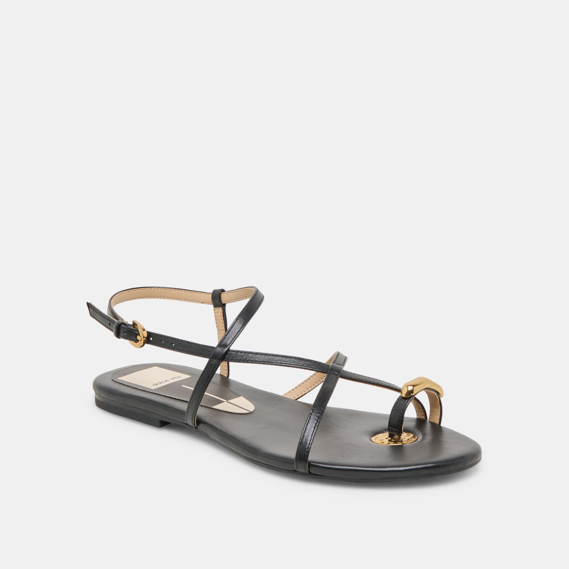 Dolce Vita KESHA SANDALS BLACK LEATHER