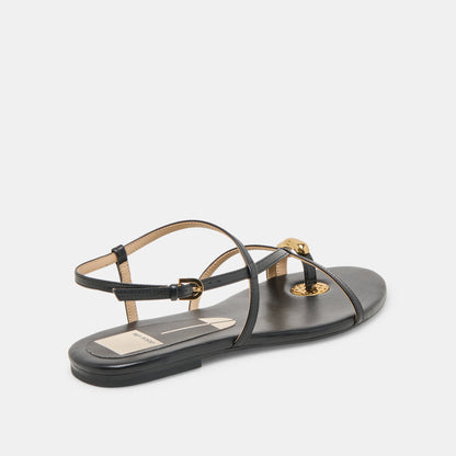 Dolce Vita KESHA SANDALS BLACK LEATHER