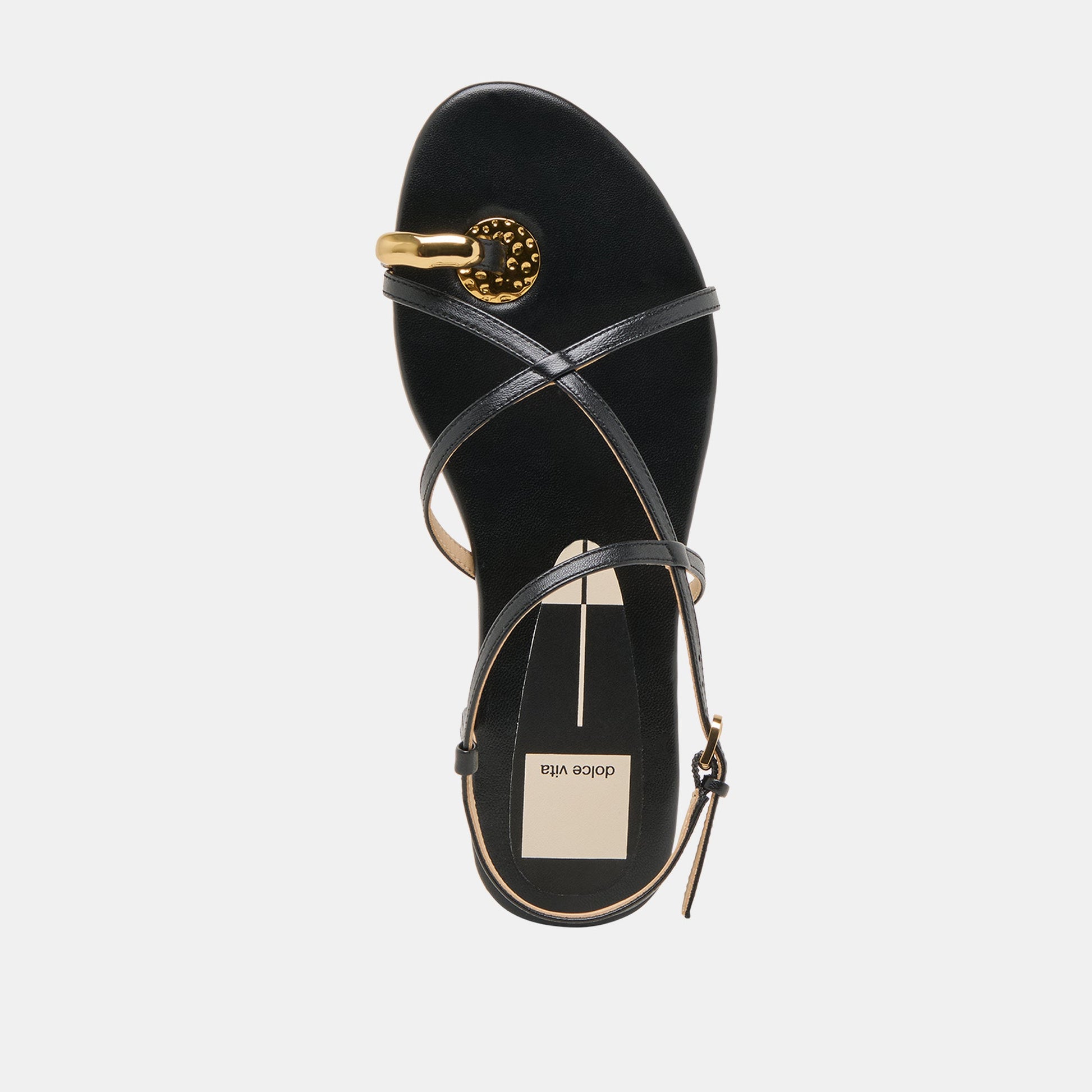 Dolce Vita KESHA SANDALS BLACK LEATHER
