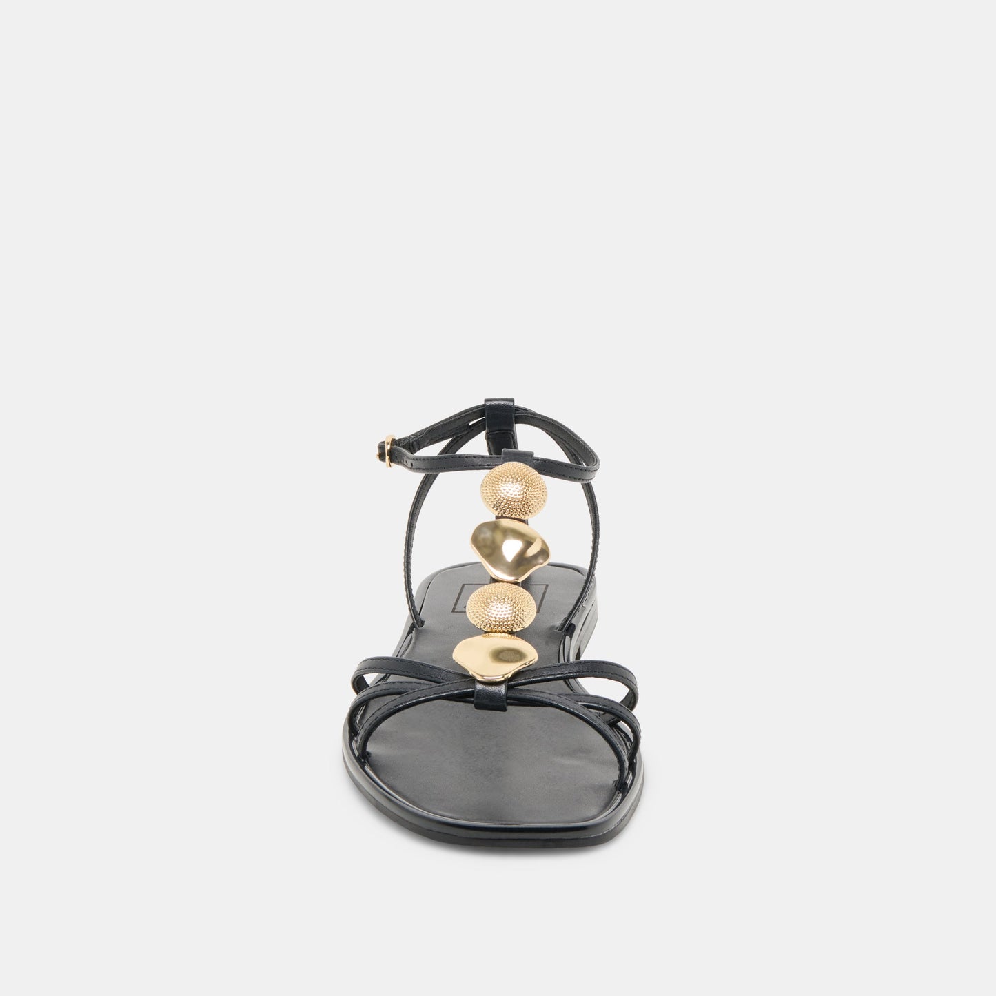 Dolce Vita Faun Black Leather Sandals