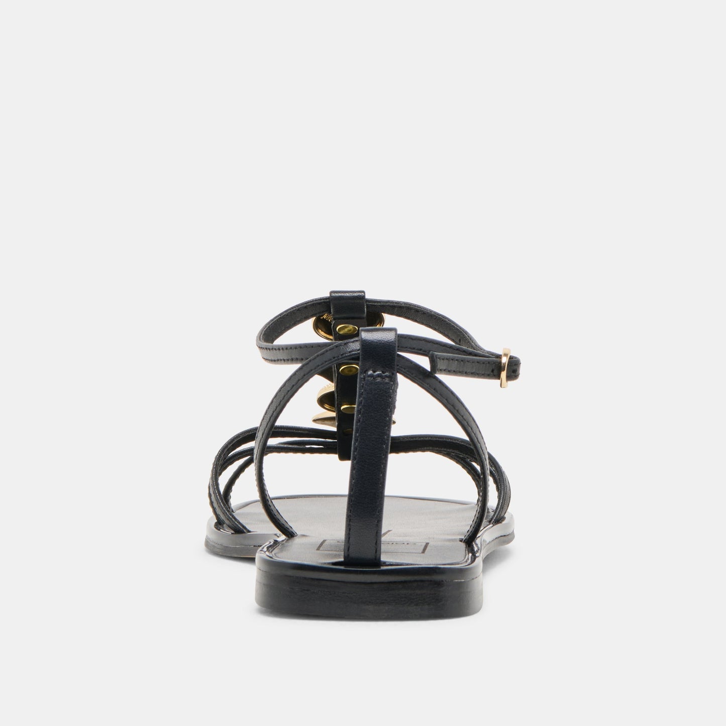 Dolce Vita Faun Black Leather Sandals