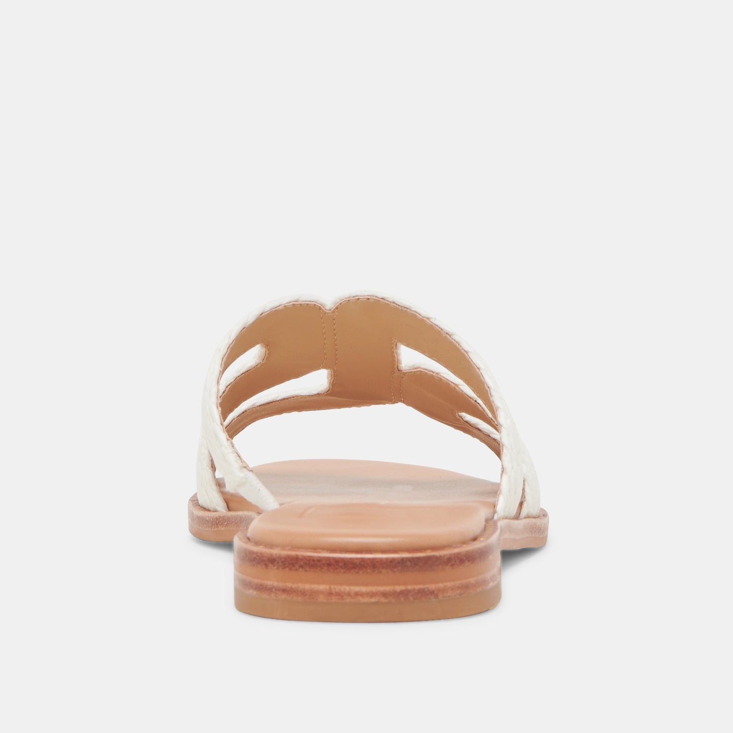 Dolce Vita EMON SANDALS WHITE RAFFIA