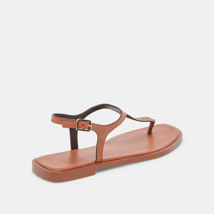 Dolce Vita Raye Tan Leather Sandals
