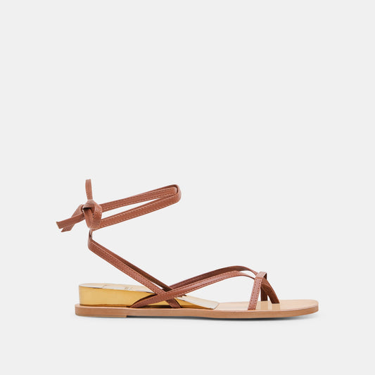 Dolce Vita RUDIE SANDALS COGNAC LEATHER