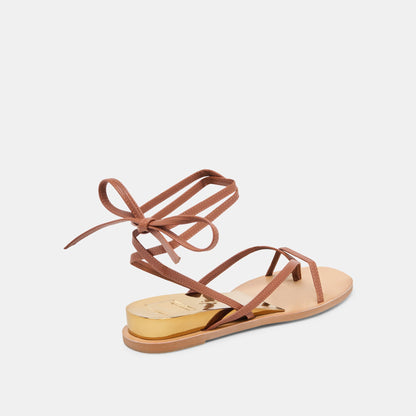 Dolce Vita RUDIE SANDALS COGNAC LEATHER