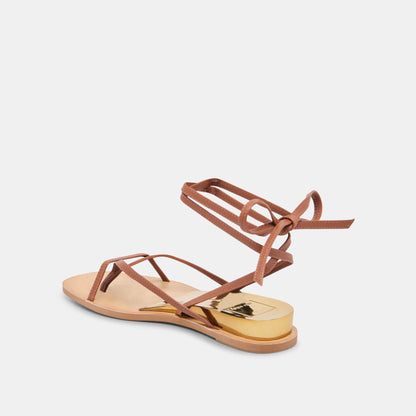 Dolce Vita RUDIE SANDALS COGNAC LEATHER