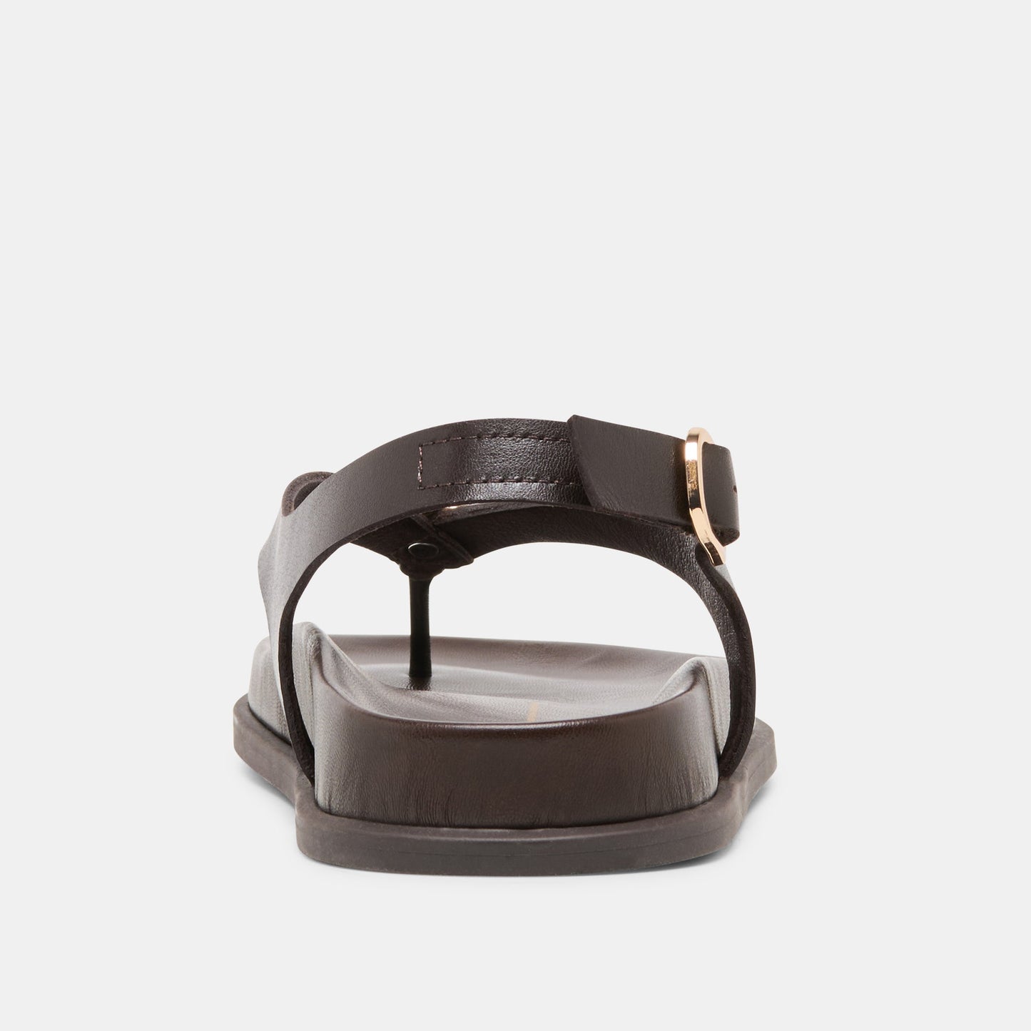 Dolce Vita Jony Dk Brown Leather Sandals