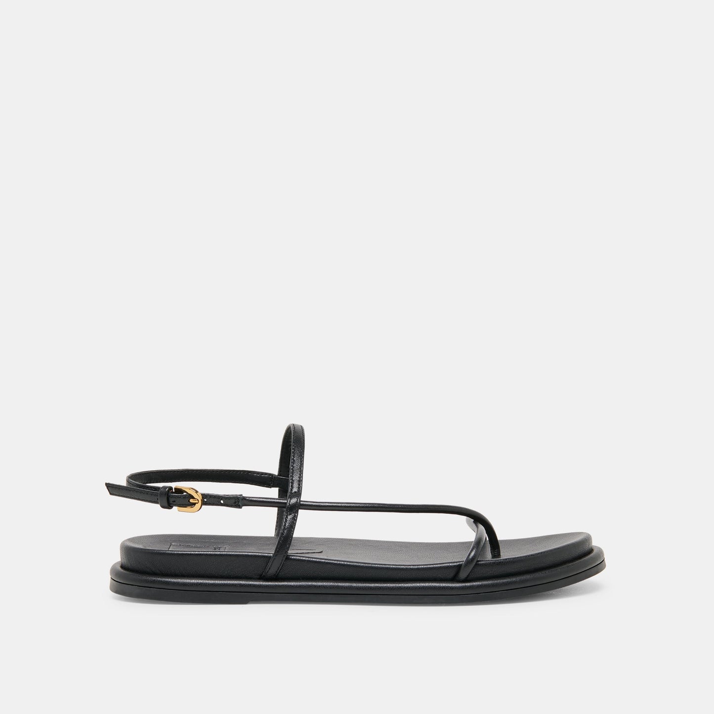 Dolce Vita Dom Black Leather Sandals