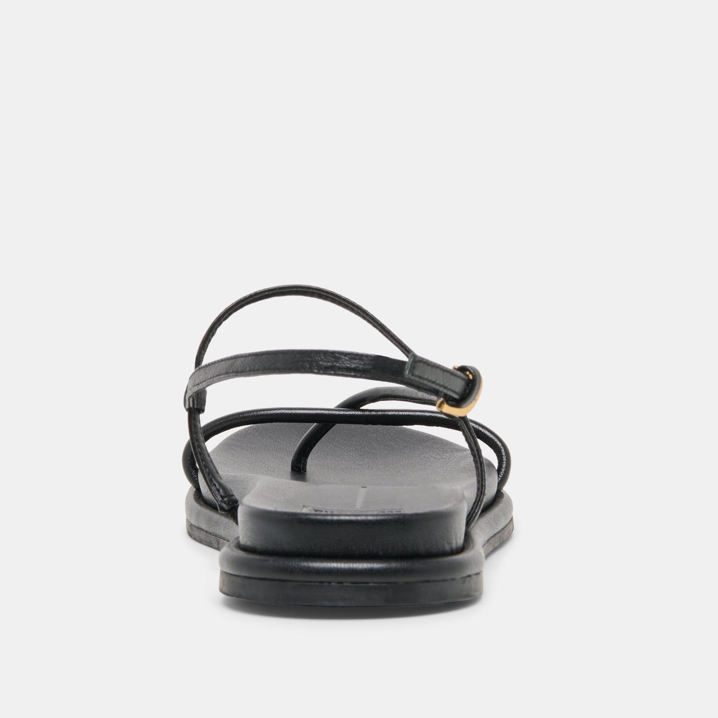 Dolce Vita Dom Black Leather Sandals