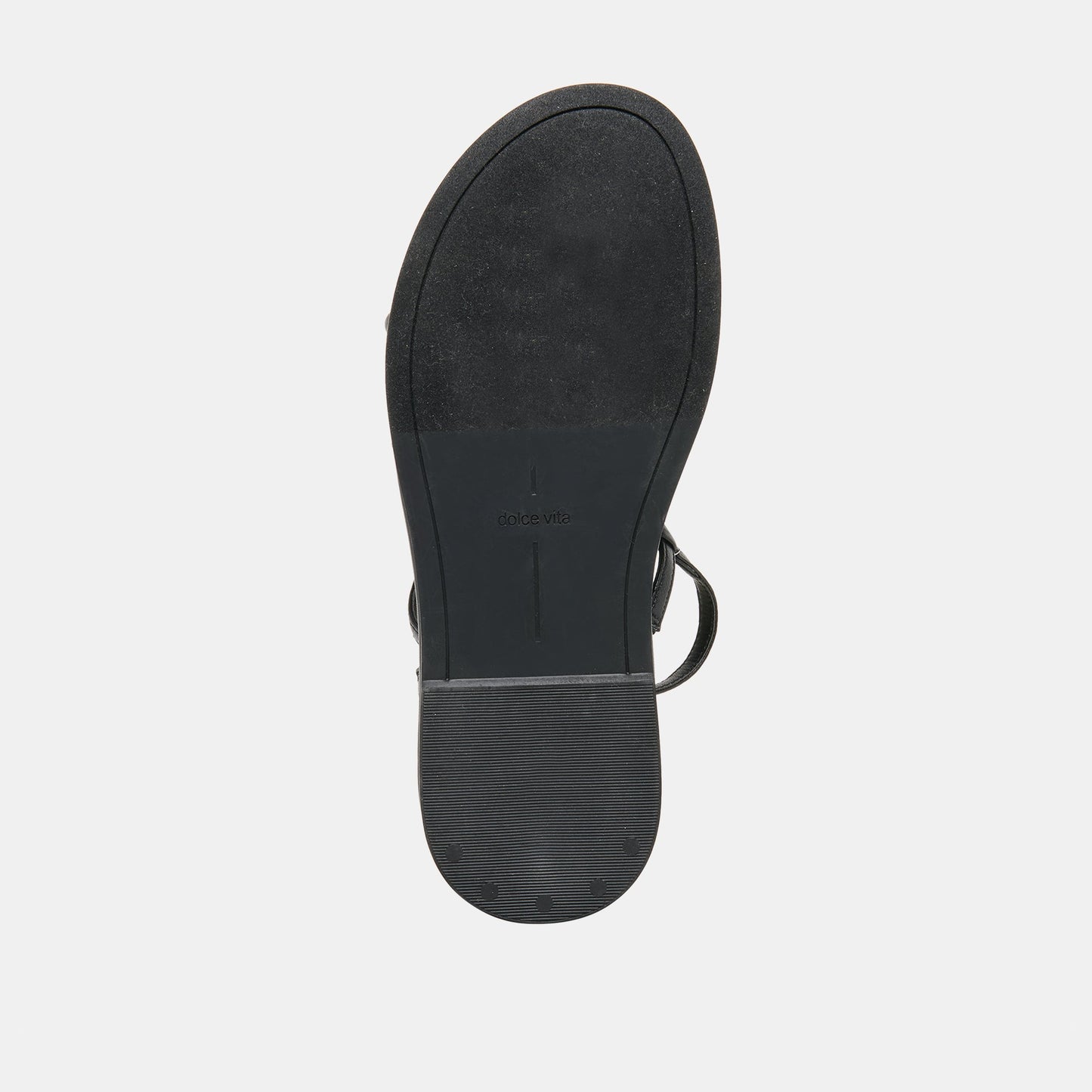 Dolce Vita Dom Black Leather Sandals