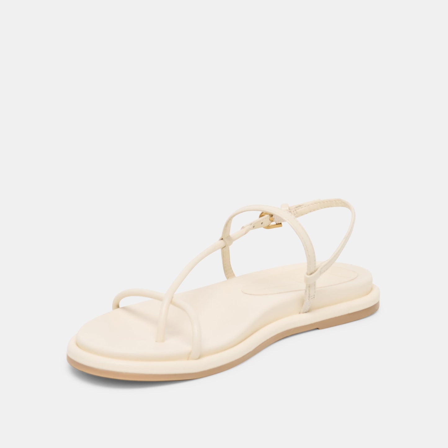 Dolce Vita Dom Off White Leather Sandals