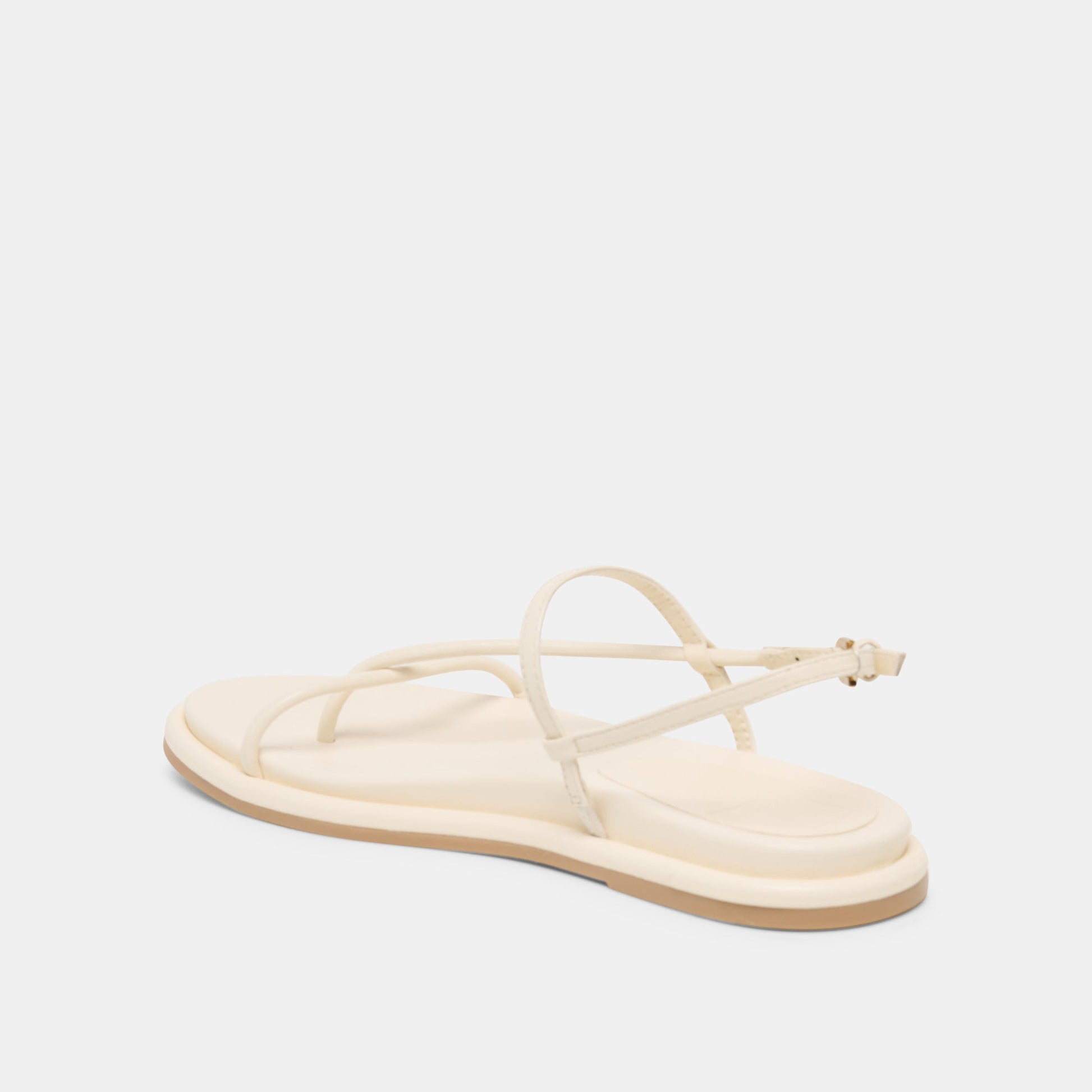 Dolce Vita Dom Off White Leather Sandals