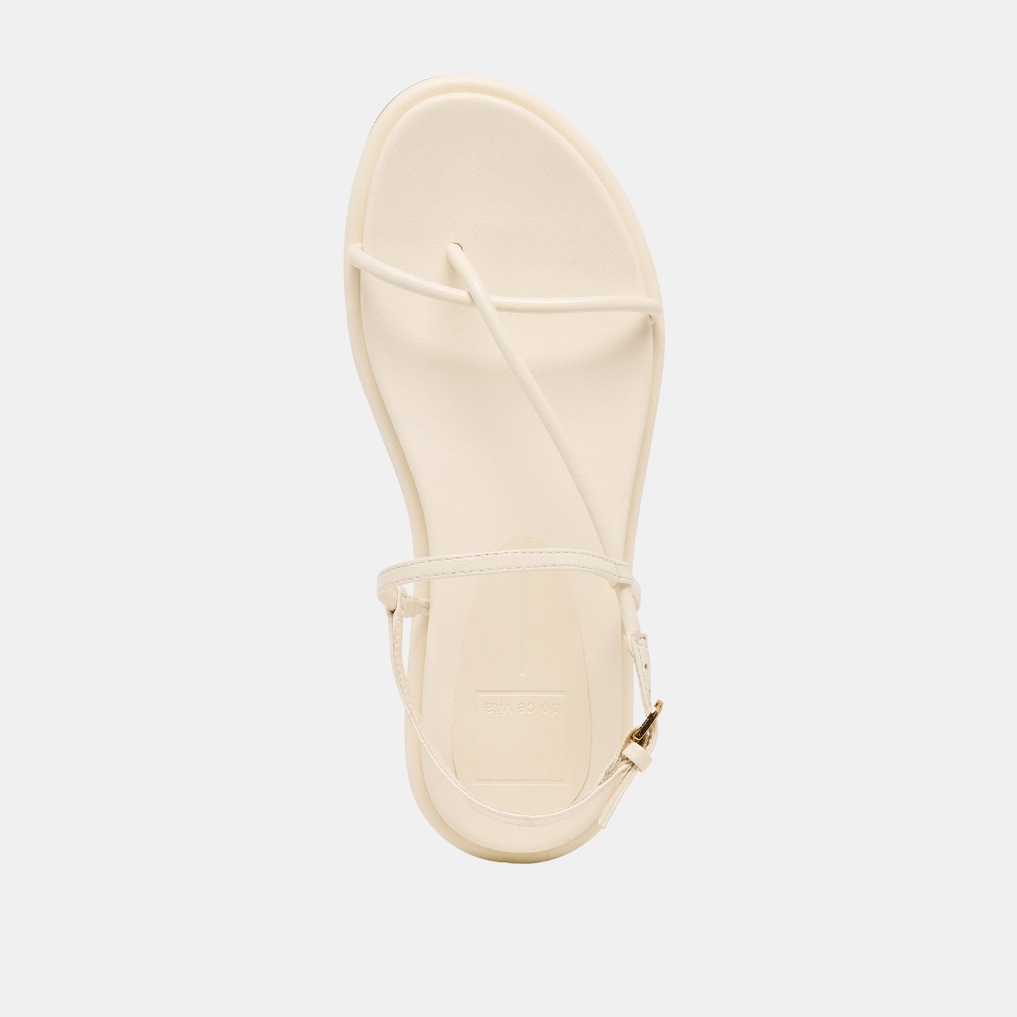 Dolce Vita Dom Off White Leather Sandals