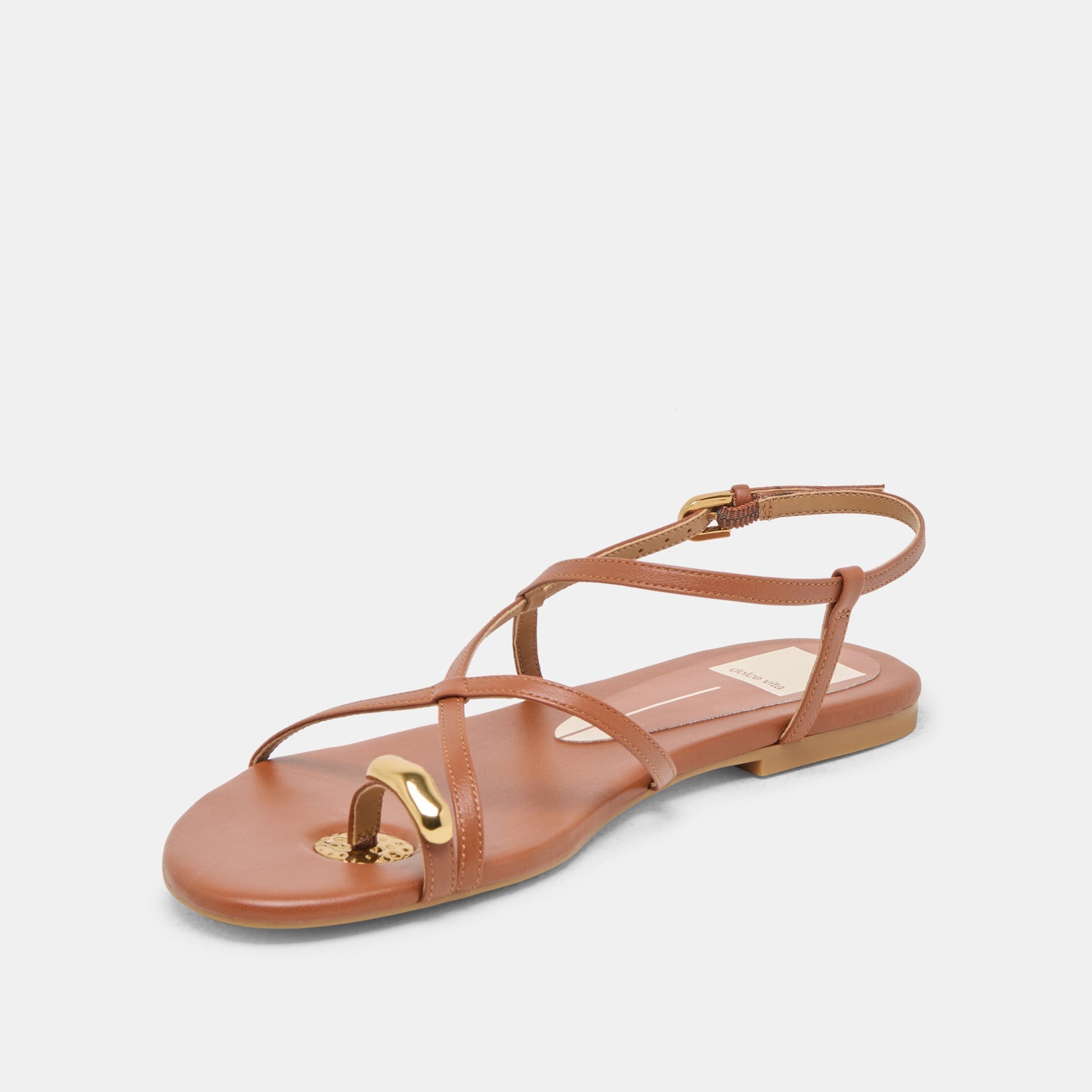 Dolce Vita KESHA SANDALS COGNAC LEATHER