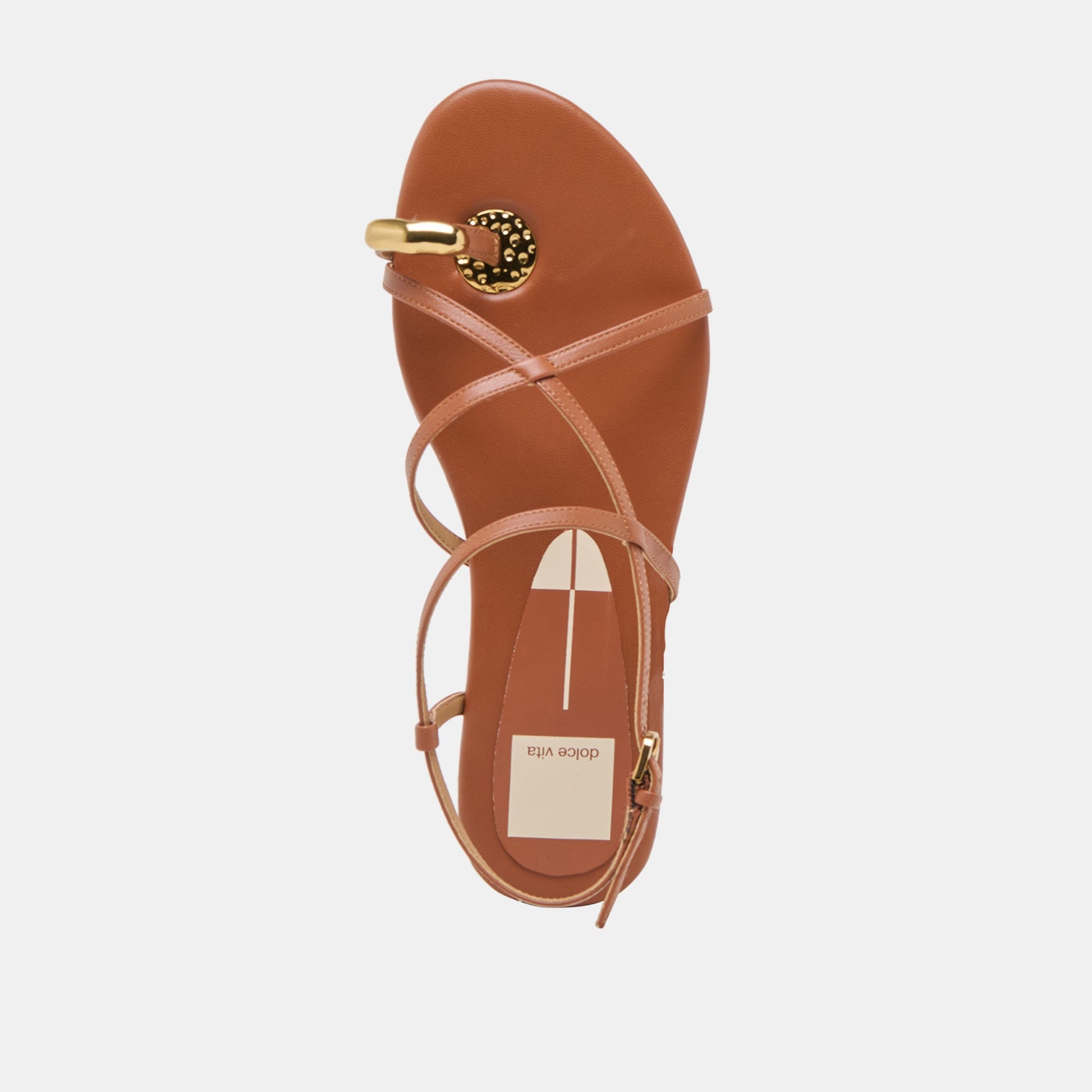 Dolce Vita KESHA SANDALS COGNAC LEATHER
