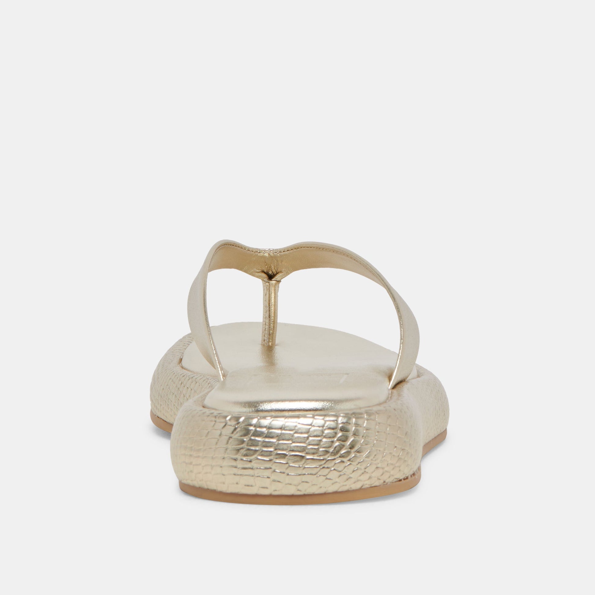 Dolce Vita ADIN SANDALS PLATINUM DISTRESSED LEATHER
