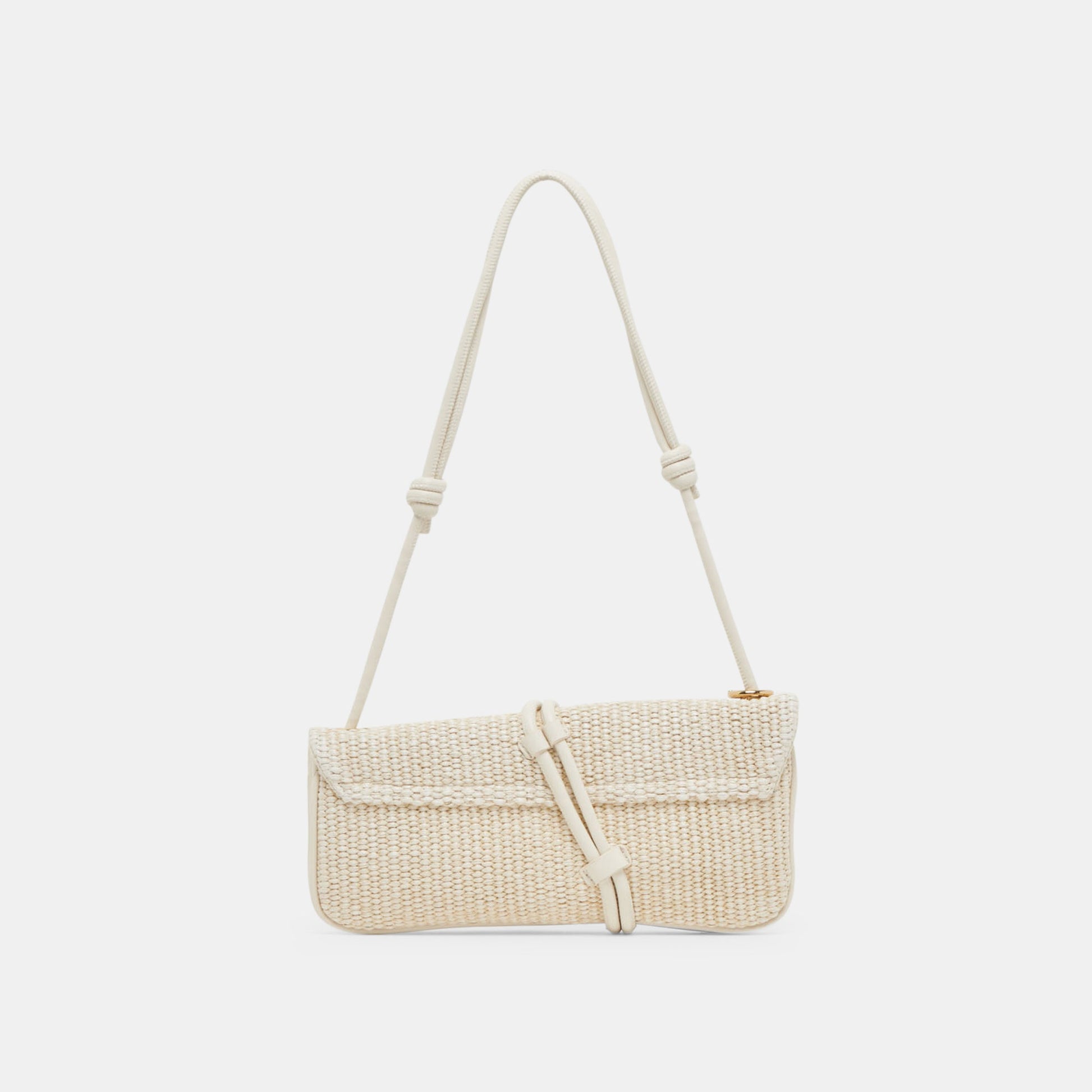 Dolce Vita Alice Natural Raffia Shoulder Bag