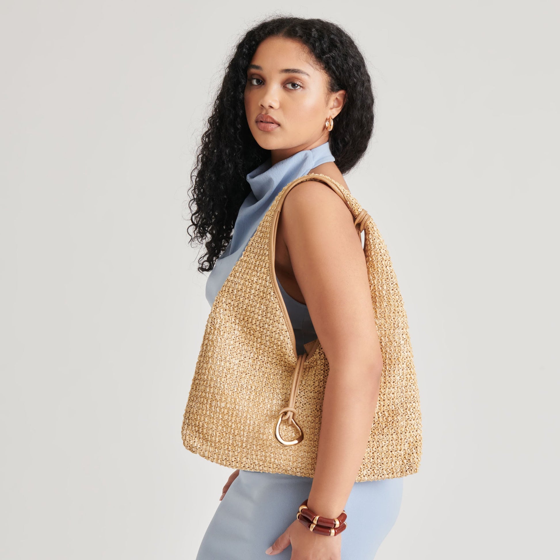Dolce Vita MISSIE TOTE NATURAL RAFFIA