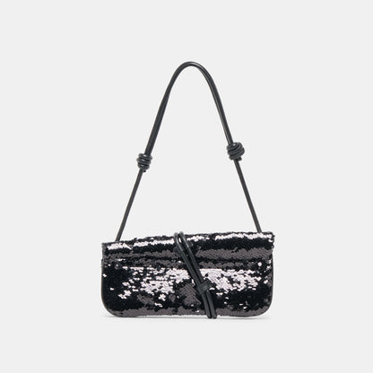 Dolce Vita Alice Black Sequin Shoulder Bag