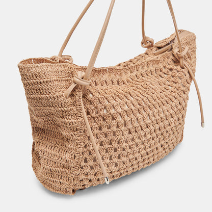Dolce Vita Ravello Natural Raffia Tote
