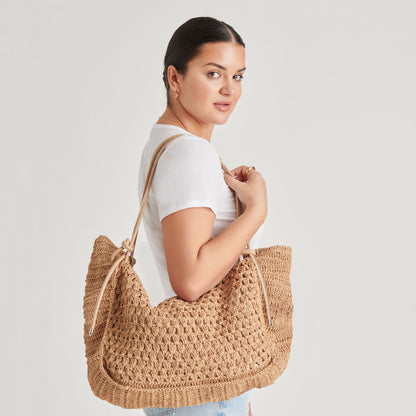 Dolce Vita Ravello Natural Raffia Tote