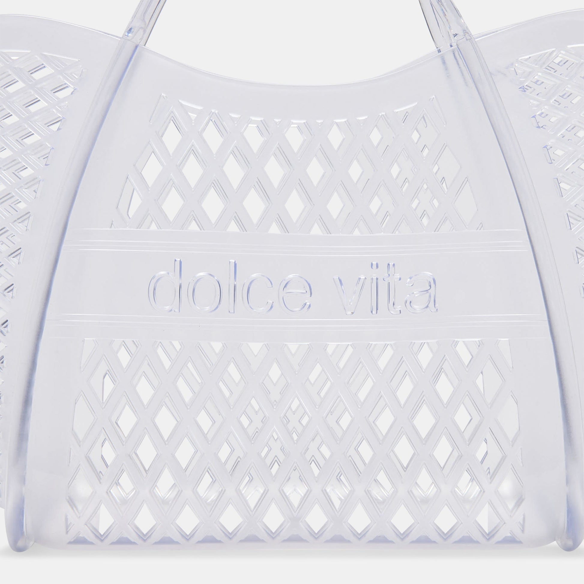 Dolce Vita Toast Clear Stella Handbag