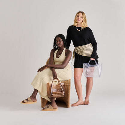 Dolce Vita Toast Clear Stella Handbag