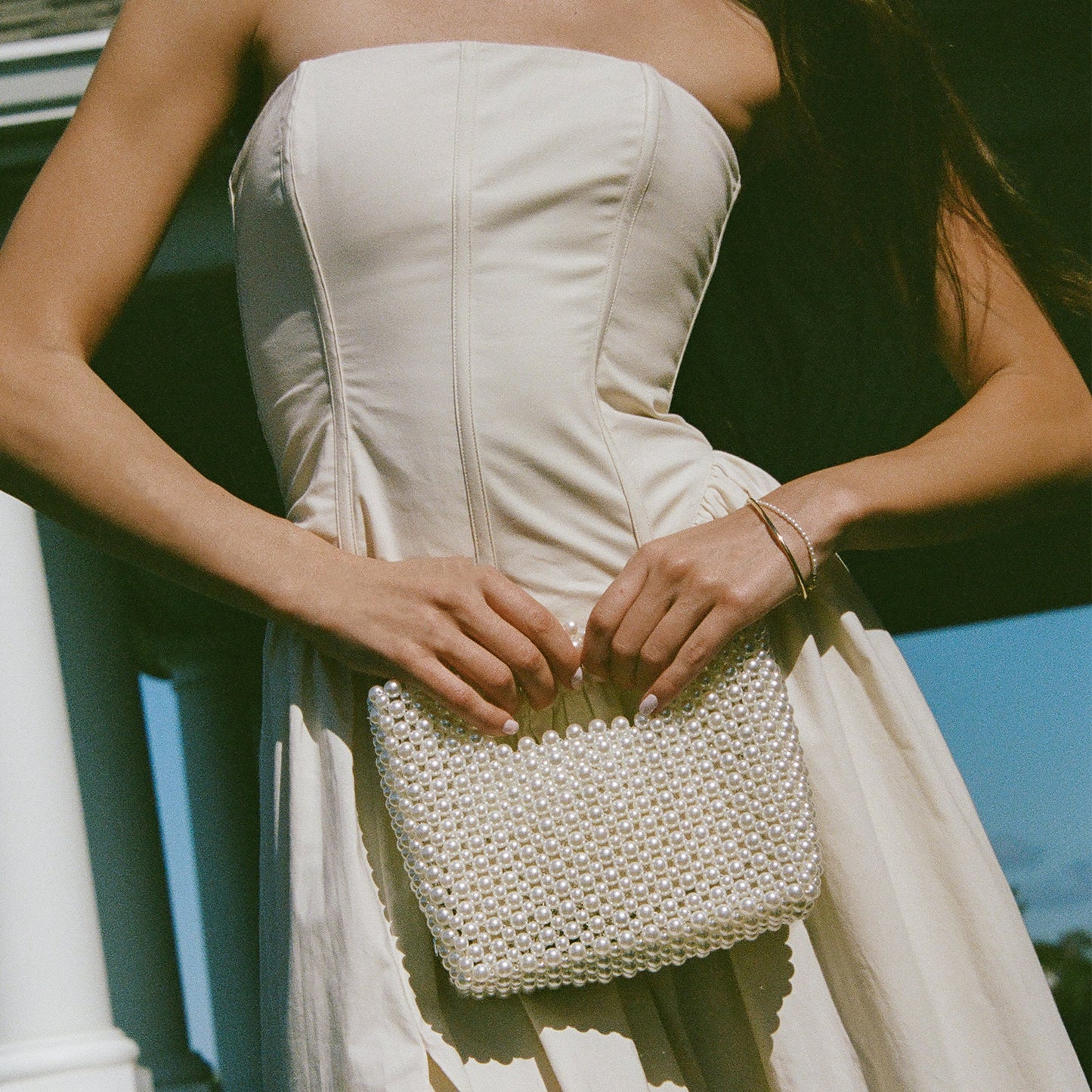 Dolce Vita LINZY HANDBAG PEARL