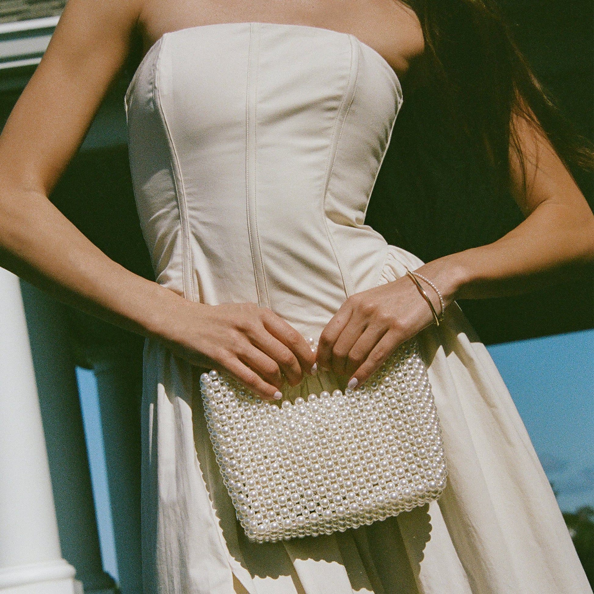 Dolce Vita LINZY HANDBAG PEARL