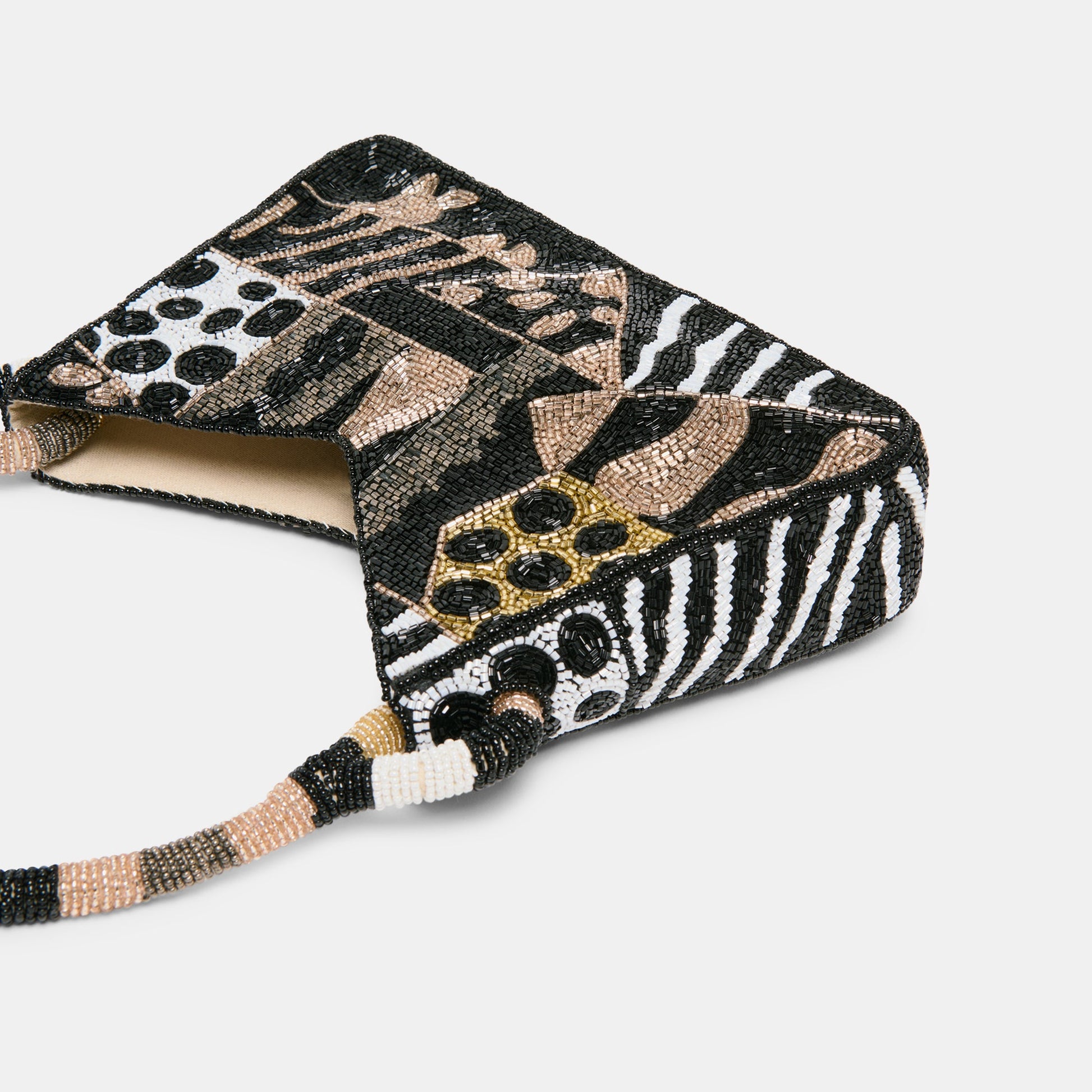 Dolce Vita Amelia Dark Multi Beaded Shoulder Bag