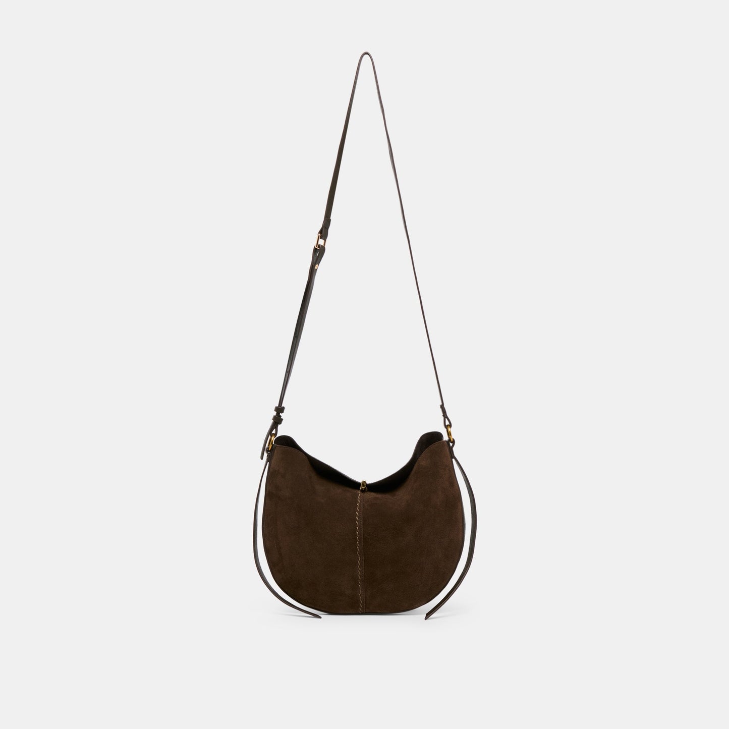 Dolce Vita Bennett Espresso Suede Crossbody