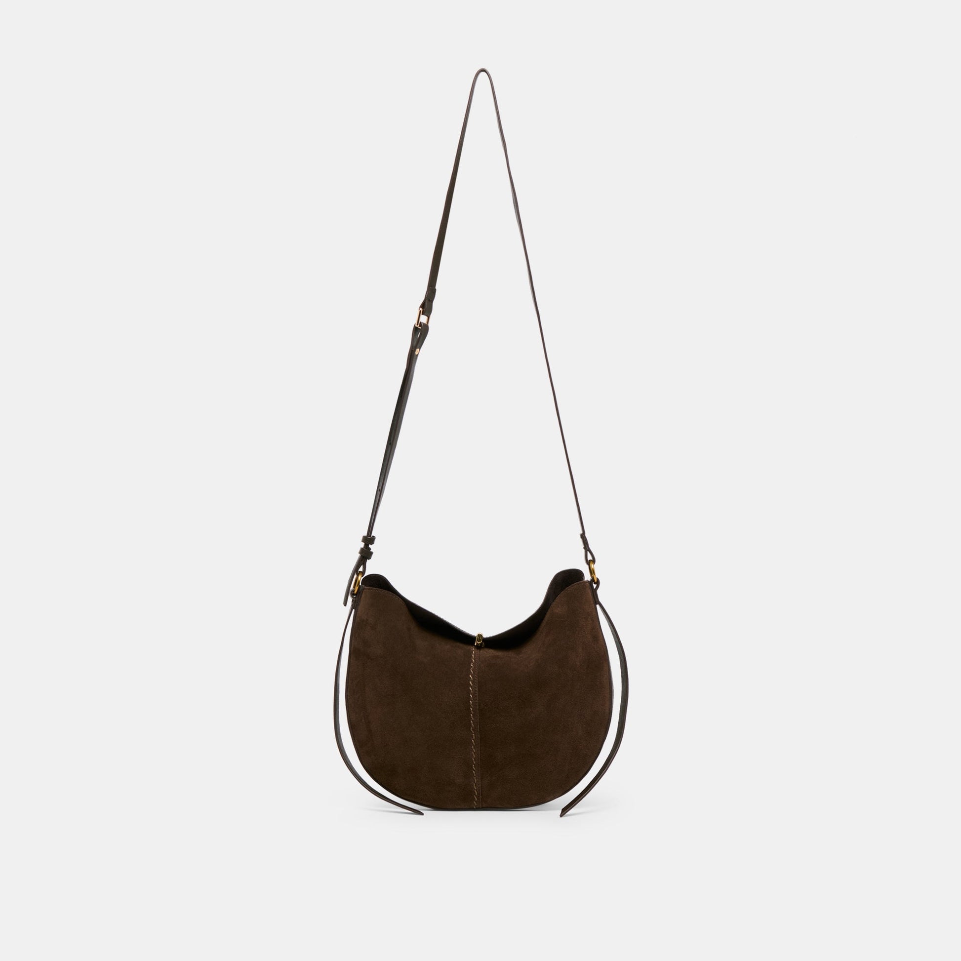 Dolce Vita Bennett Espresso Suede Crossbody