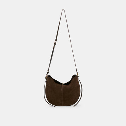 Dolce Vita Bennett Espresso Suede Crossbody
