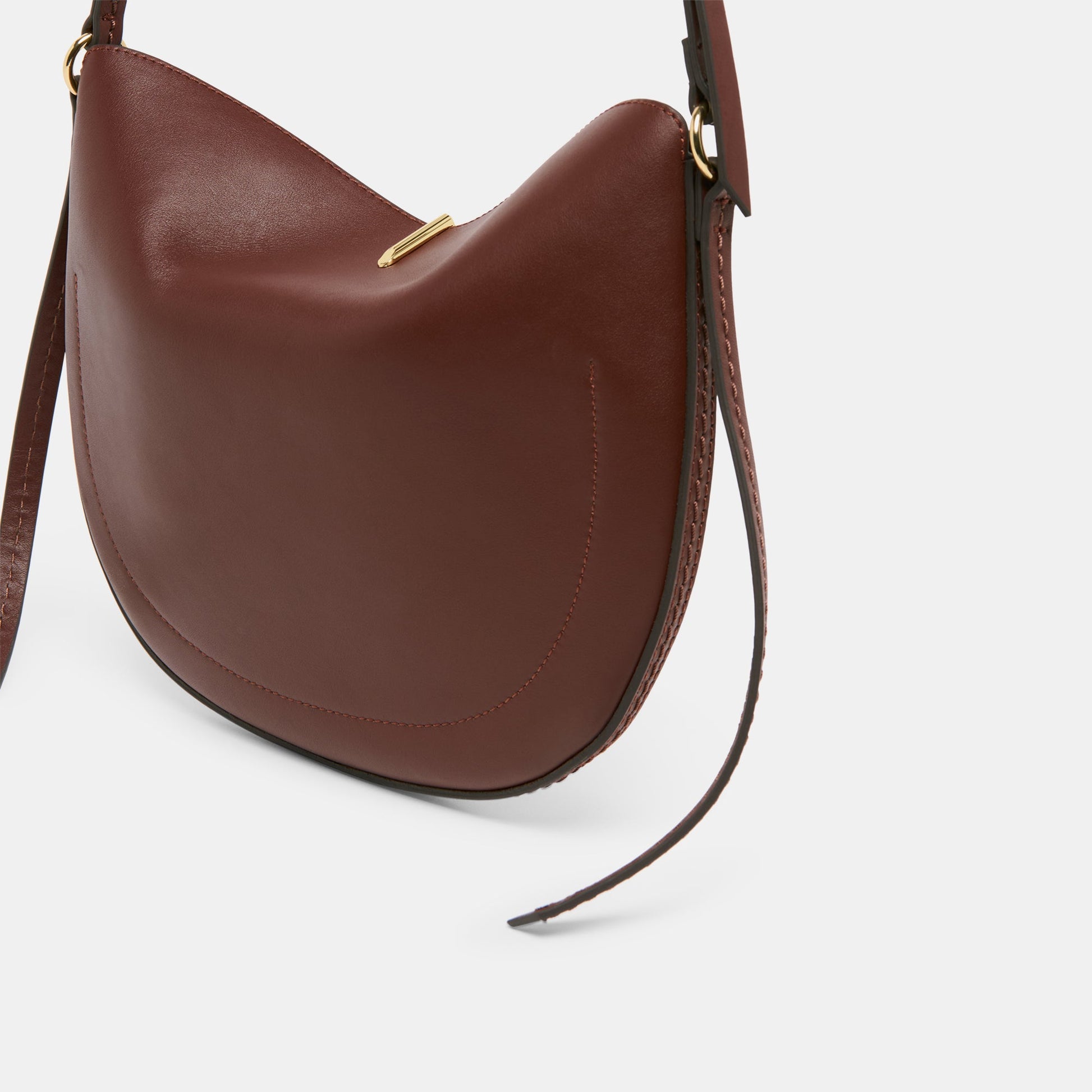 Dolce Vita Burano Brown Leather Crossbody