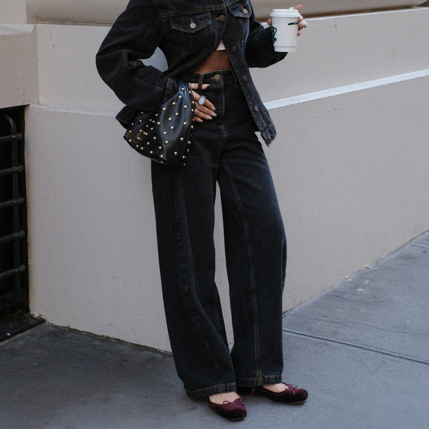 Dolce Vita Dahlia Black Stella Handbag