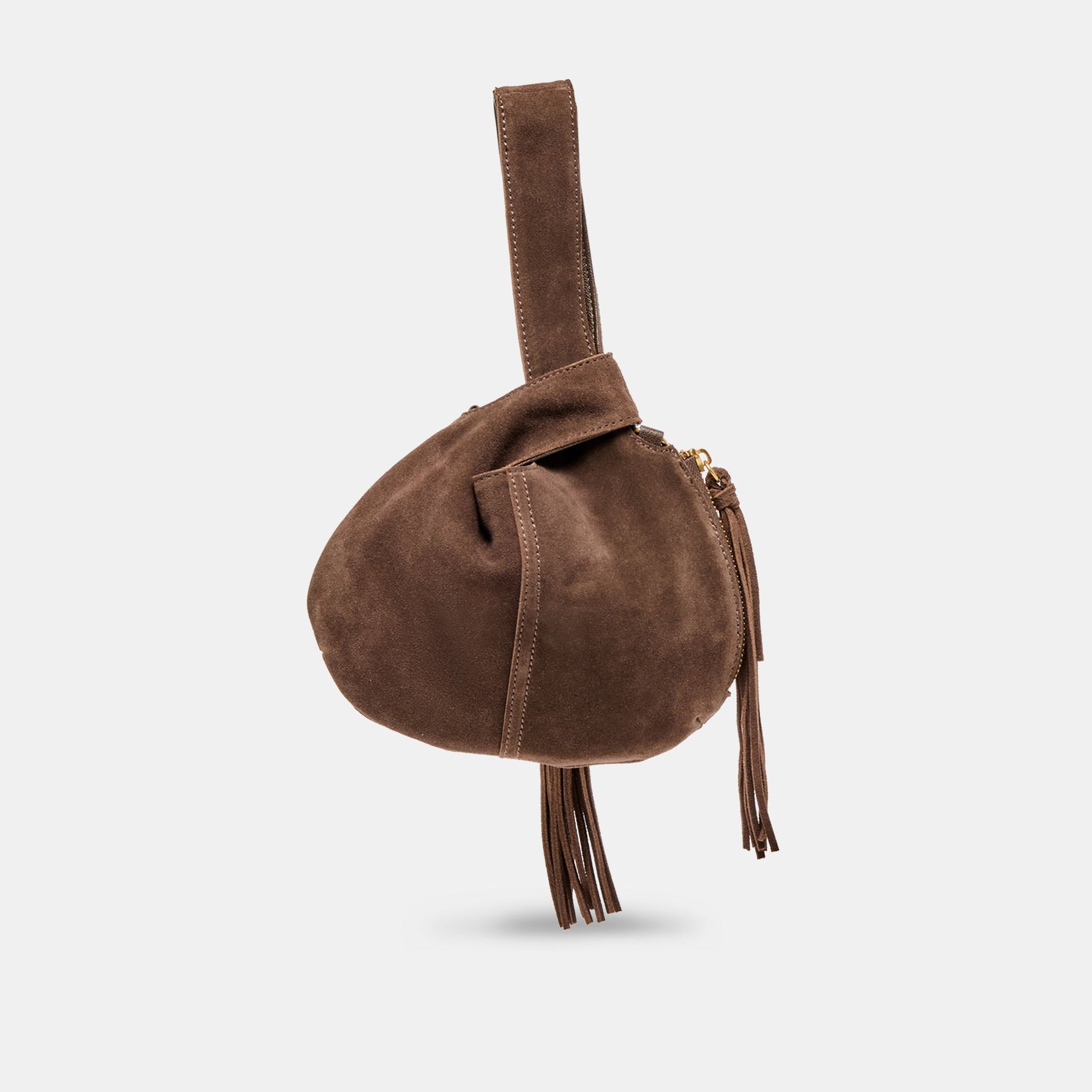 Dolce Vita Zury Espresso Suede Handbag