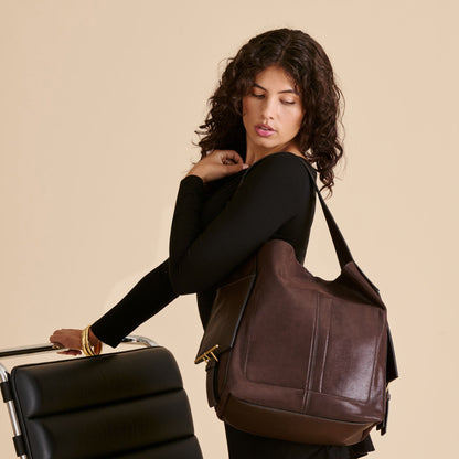 Dolce Vita Arden Espresso Stella Tote