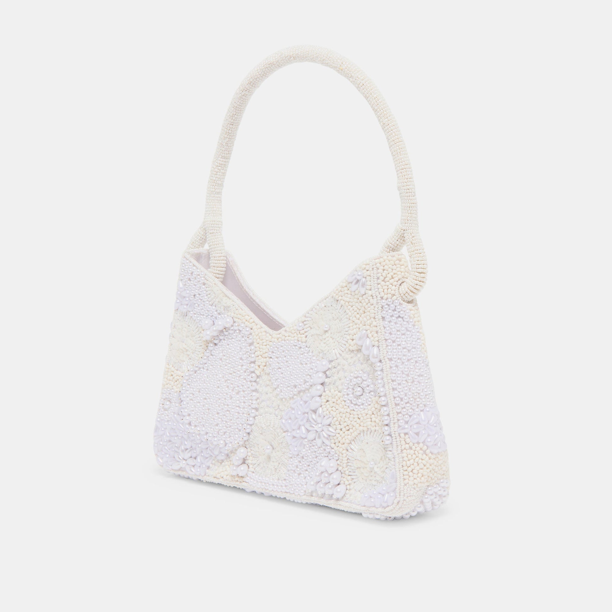 Dolce Vita Amelia Pearl Beaded Shoulder Bag