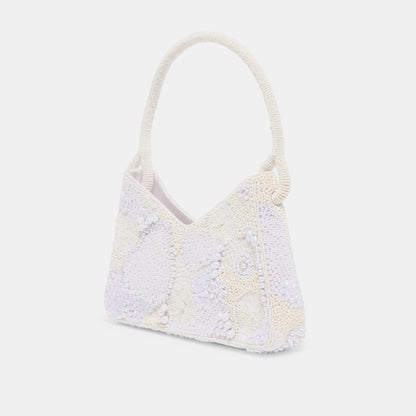 Dolce Vita Amelia Pearl Beaded Shoulder Bag