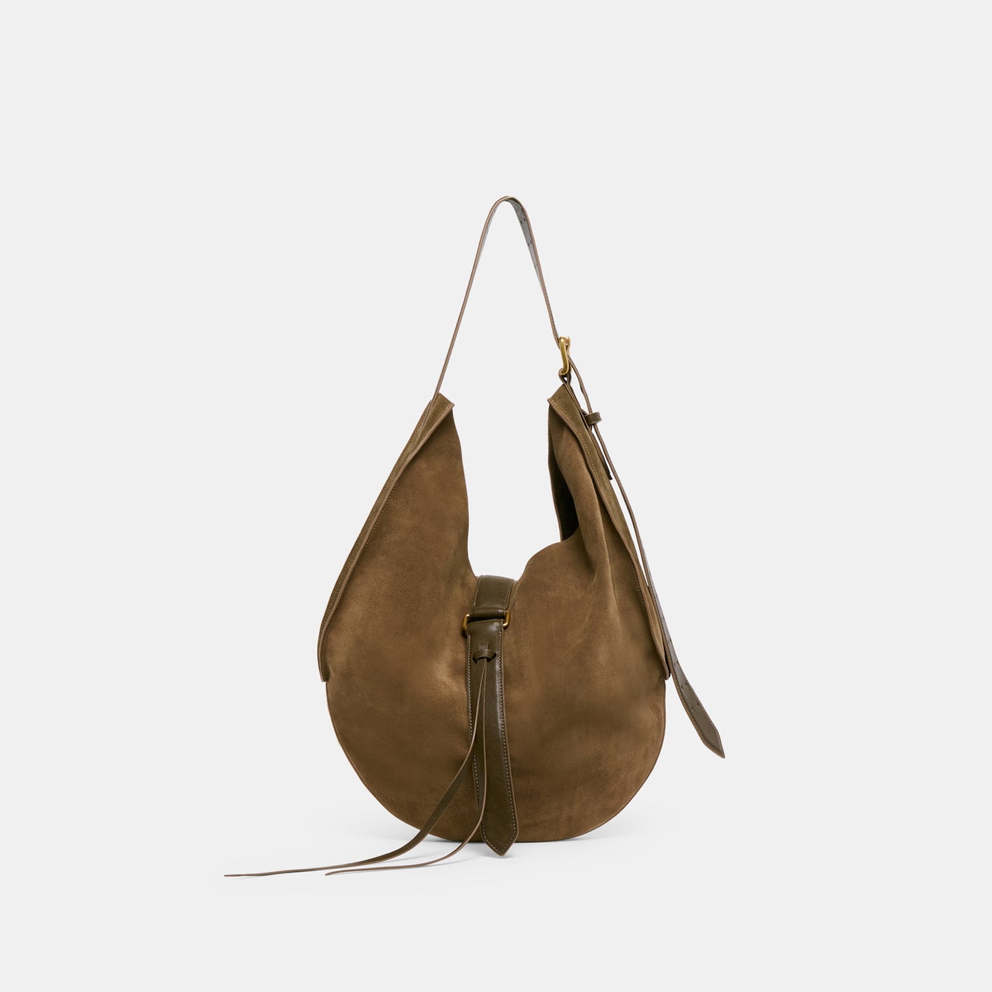 Dolce Vita Oakley Olive Suede Tote