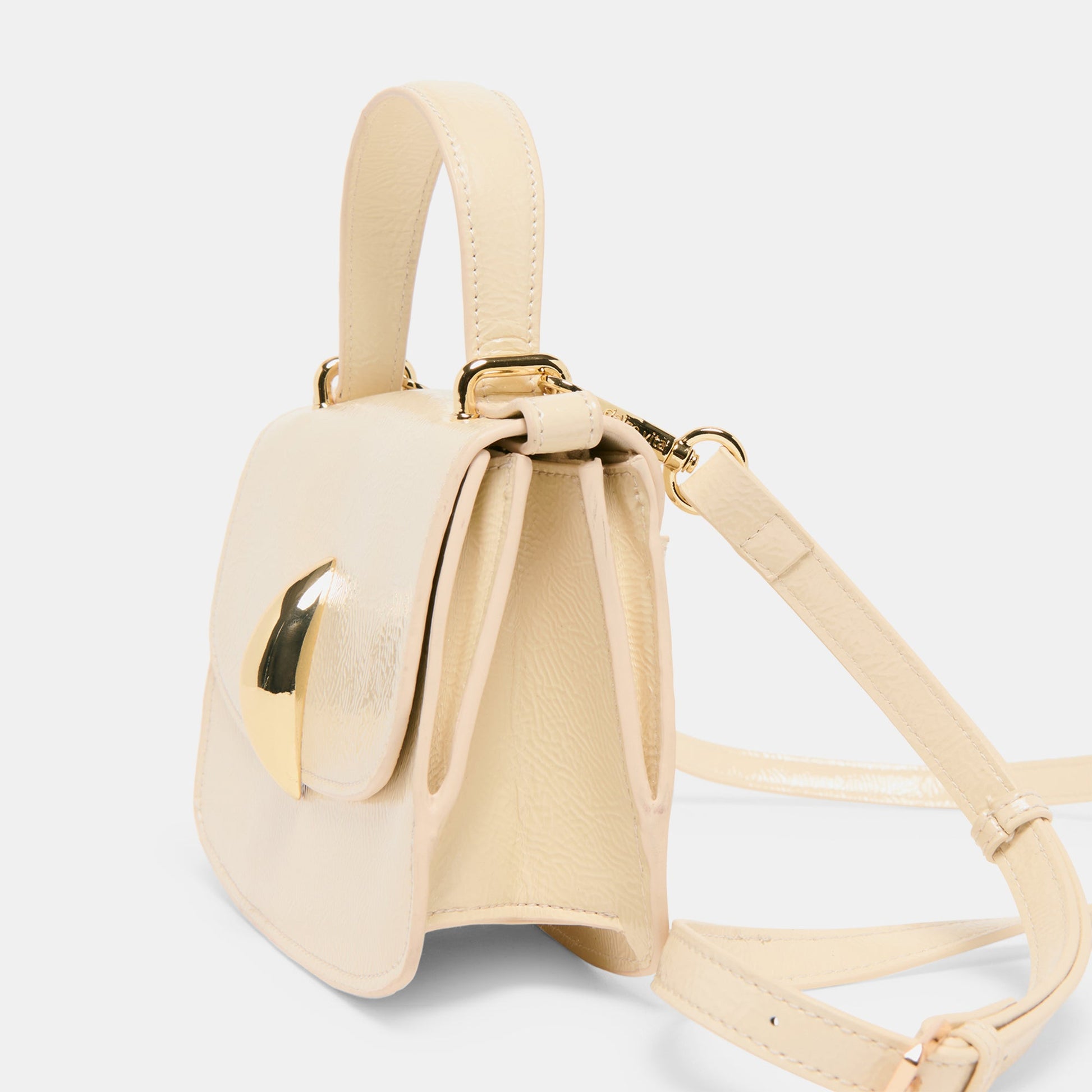 Dolce Vita Lucia Creme Crackled Stella Crossbody