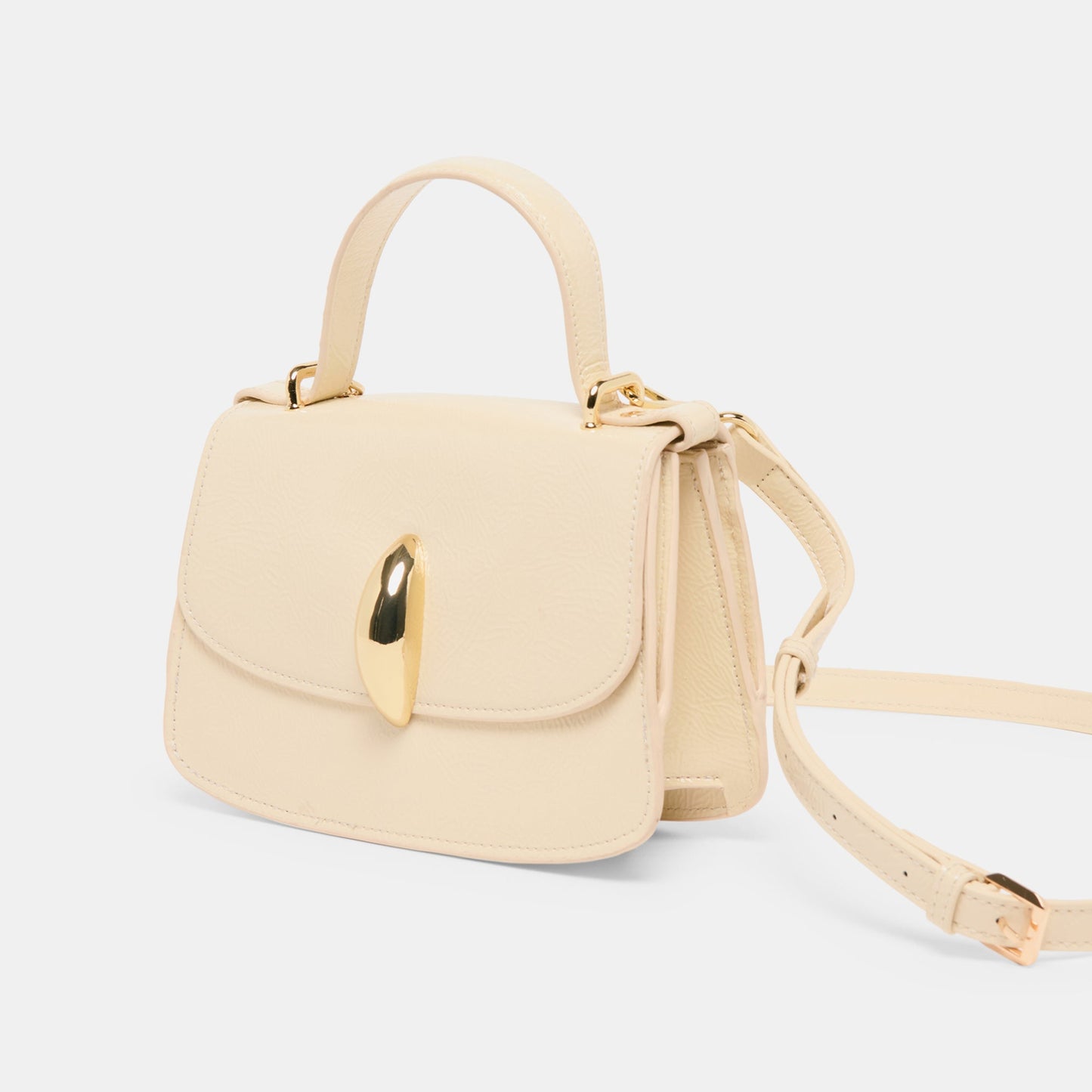Dolce Vita Lucia Creme Crackled Stella Crossbody