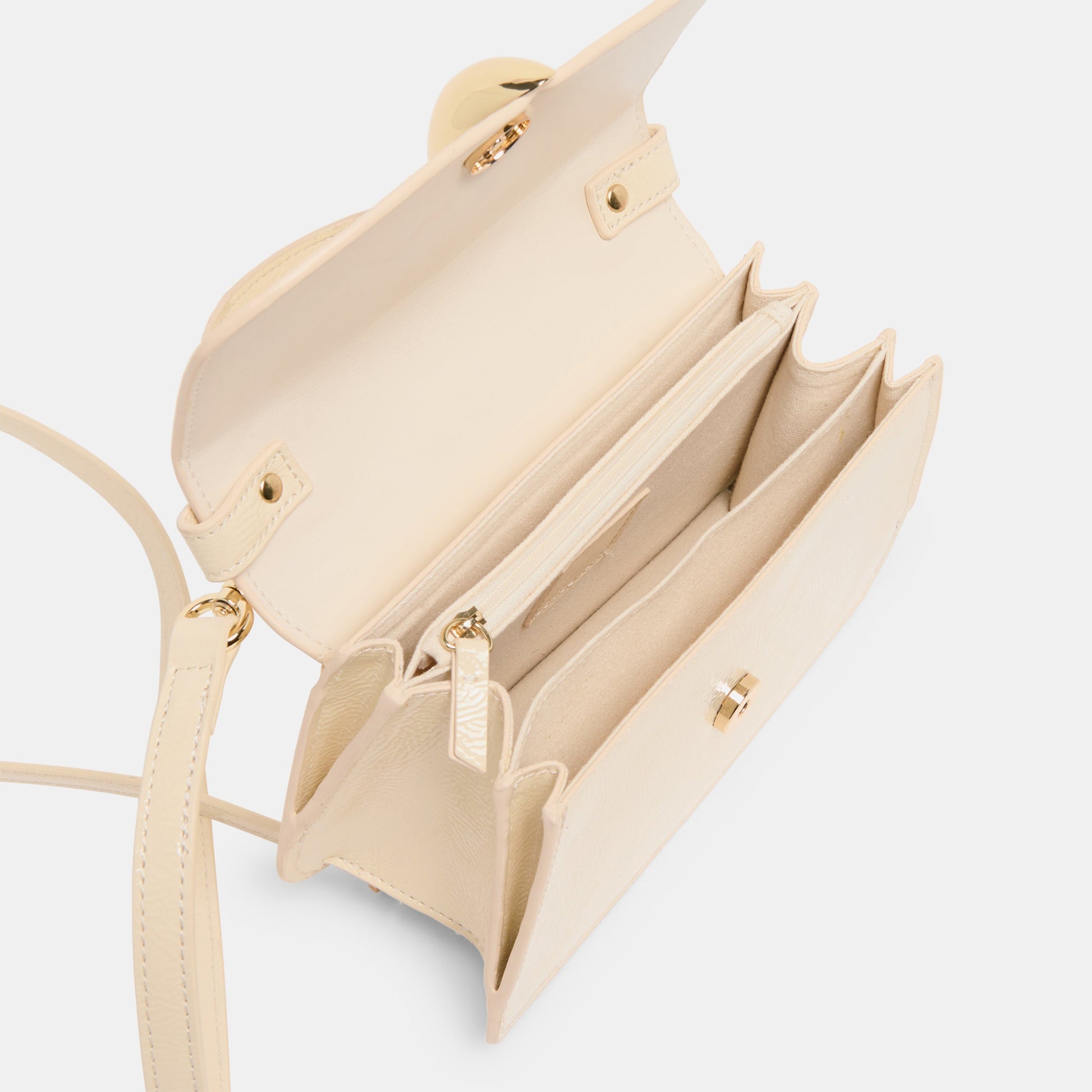 Dolce Vita Lucia Creme Crackled Stella Crossbody
