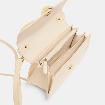 Dolce Vita Lucia Creme Crackled Stella Crossbody