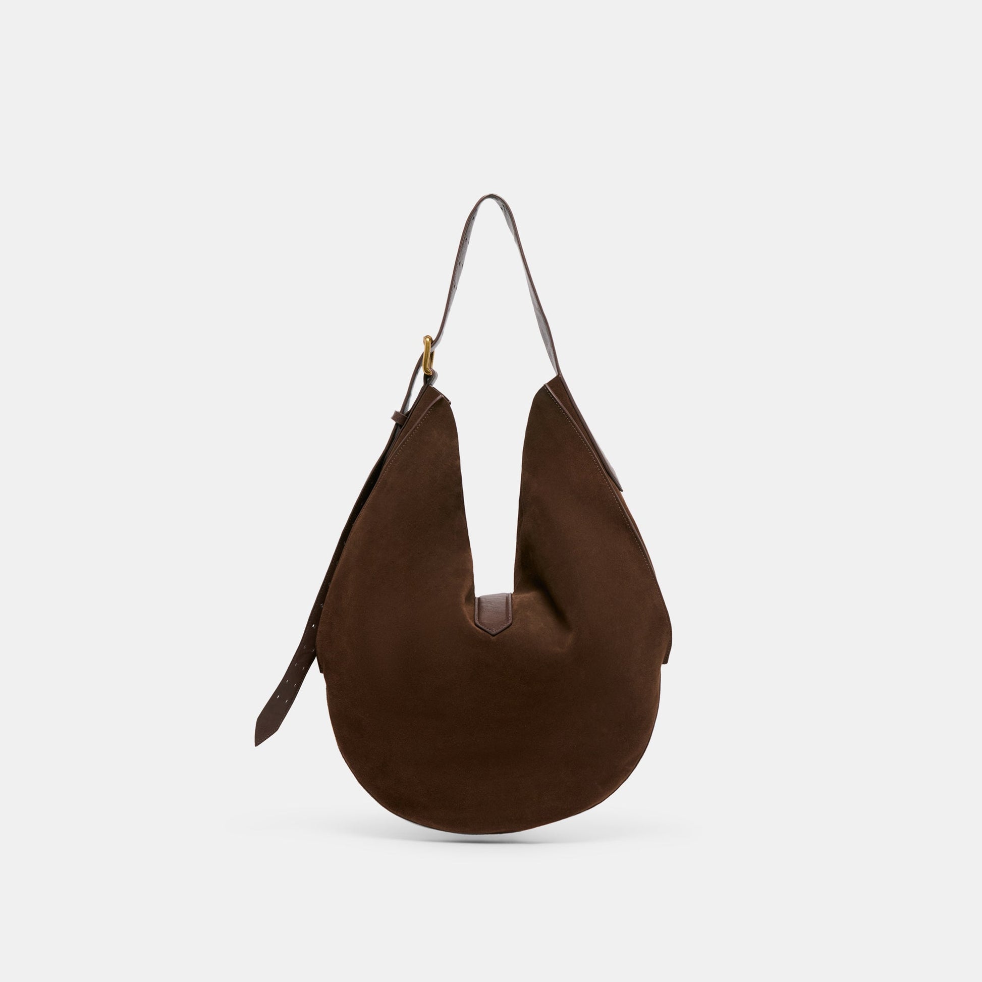 Dolce Vita Oakley Chocolate Suede Tote