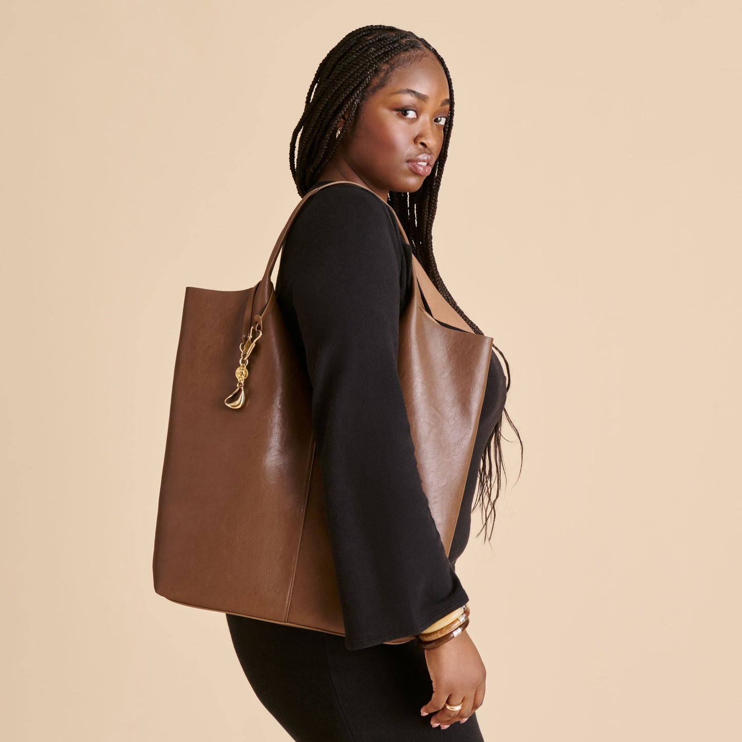 Dolce Vita Auguste Brown Stella Tote